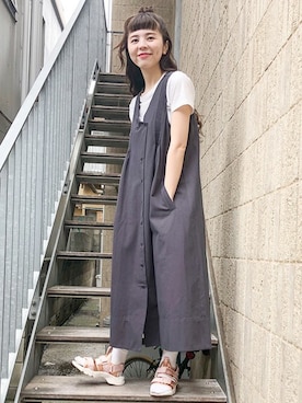 アトリエドゥサボンさん（レディース・161cm）の夏コーディネート