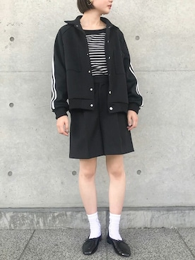 「I am I in fact...（アイアムアイインファクト）のアイテム（ジャケット/アウター）」を使った、アトリエドゥサボンさん（レディース・160cm）の秋コーディネート