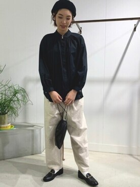 アトリエドゥサボンさん（レディース・162cm）の秋コーディネート