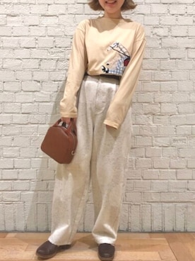 アトリエドゥサボンさん（レディース・154cm）の秋コーディネート