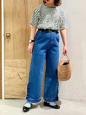 アトリエドゥサボンさん(レディース・153cm)の夏コーディネート