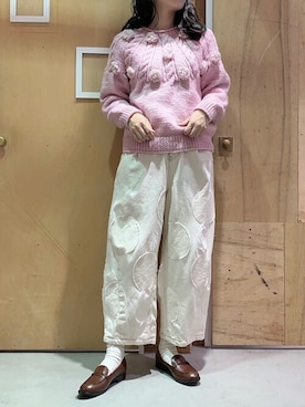 アトリエドゥサボンさん(レディース・159cm)の冬コーディネート