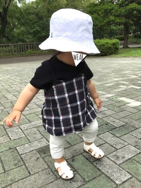 RuRu..☺︎さん（キッズ・80cm）の春コーディネート