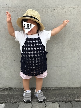 RuRu..☺︎さん(キッズ・80cm)の夏コーディネート