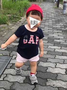 RuRu..☺︎さん(キッズ・80cm)の夏コーディネート
