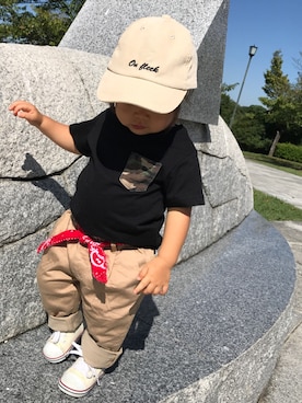 RuRu..☺︎さん（キッズ・80cm）の秋コーディネート