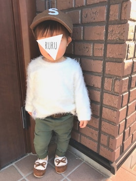 RuRu..☺︎さん(キッズ・80cm)の秋コーディネート