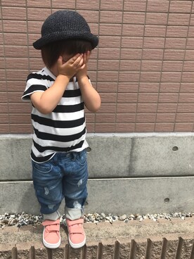 RuRu..☺︎さん（キッズ・80cm）の春コーディネート