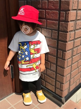 RuRu..☺︎さん（キッズ・80cm）の夏コーディネート