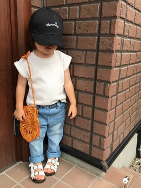 RuRu..☺︎さん（キッズ・80cm）の夏コーディネート