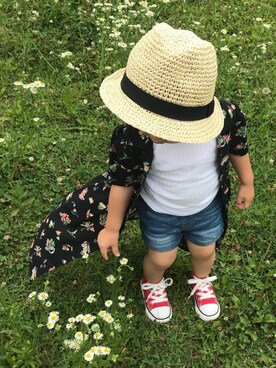 RuRu..☺︎さん（キッズ・80cm）の夏コーディネート