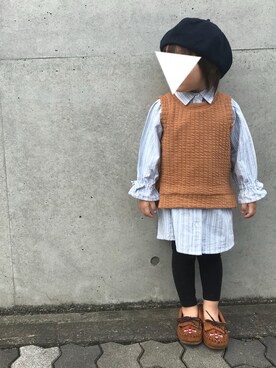 RuRu..☺︎さん(キッズ・90cm)の秋コーディネート