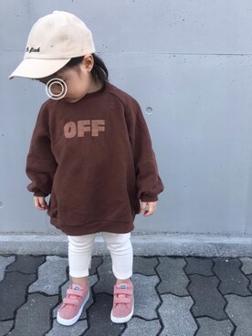 RuRu..☺︎さん（キッズ・90cm）の冬コーディネート