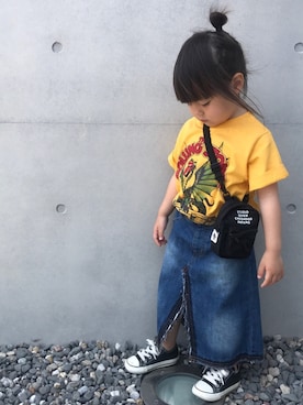 RuRu..☺︎さん（キッズ・90cm）の春コーディネート