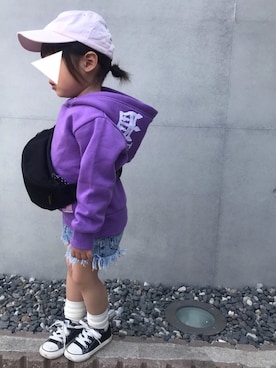 「平成最後のWEARISTAセンバツ」｜RuRu..☺︎さん（キッズ・90cm）の春コーディネート