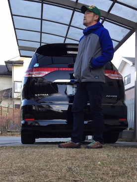 「KEEN（キーン）のアイテム（その他シューズ）」を使った、ken⚾️kenさん（メンズ・181cm）の冬コーディネート