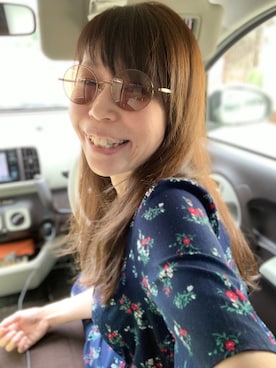 「アイテム（ワンピース/ドレス）」を使った、そらさん（レディース・164cm・40代）の夏コーディネート