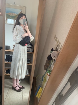 「アイテム（ワンピース/ドレス）」を使った、そらさん（レディース・164cm・40代）の夏コーディネート