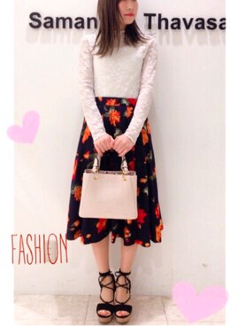 ami☺︎さん（レディース・159cm）の春コーディネート