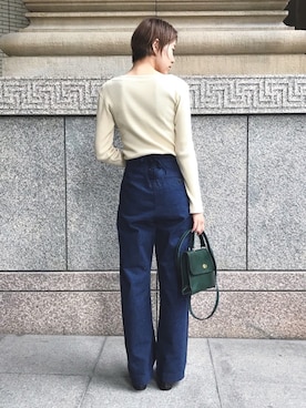 「アイテム（その他シューズ）」を使った、ニシヤマさん（レディース・163cm）の秋コーディネート