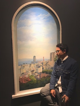 「美術館」｜とーやさん（メンズ・162cm）の春コーディネート