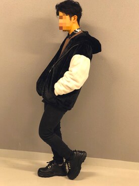 「COOOPER」｜すぎさん（メンズ・170cm）の冬コーディネート
