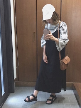 ykさん（レディース・159cm）の夏コーディネート