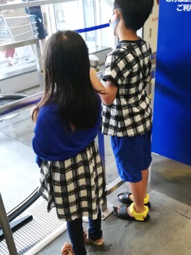 まーこさん（キッズ・110cm）の夏コーディネート