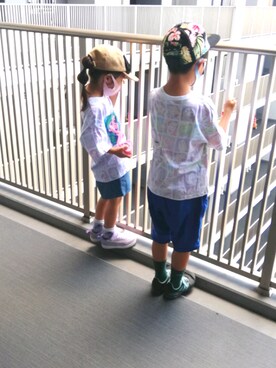 まーこさん（キッズ・110cm）の夏コーディネート