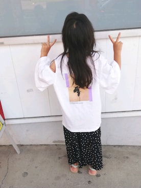 まーこさん（キッズ・110cm）の夏コーディネート