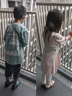 まーこさん（キッズ・110cm）の秋コーディネート