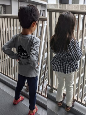 まーこさん（キッズ・110cm）の秋コーディネート