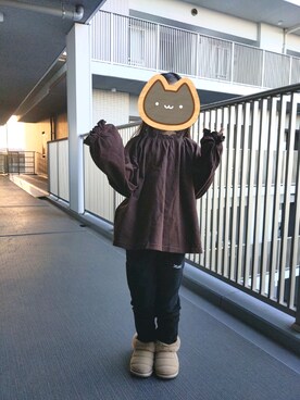 まーこさん（キッズ・110cm）の冬コーディネート