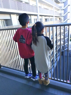 まーこさん(キッズ・110cm)の冬コーディネート