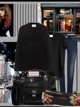 「PROENZA SCHOULER」｜Nina Trendsurvivor Papaioannouさんの秋コーディネート