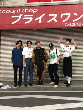 「MCM（エムシーエム）のアイテム（その他アウター）」を使った、おやまこうたさん（メンズ・175cm）の秋コーディネート