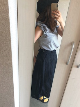 moffさん（レディース・157cm）の夏コーディネート