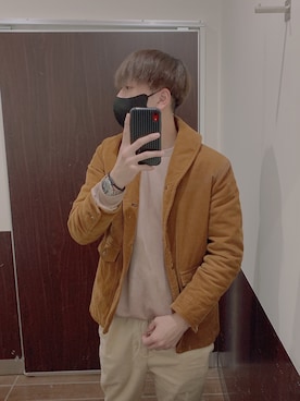 「アイテム（腕時計）」を使った、だいぽさん（メンズ・171cm・20代）の冬コーディネート