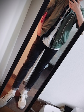 「Vansty（ヴァンスティ）のアイテム」を使った、哈比さん（メンズ・181cm）の夏コーディネート