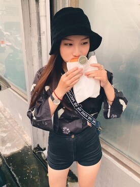 「浮世絵」｜Cleo🤍さん（レディース・154cm）の春コーディネート