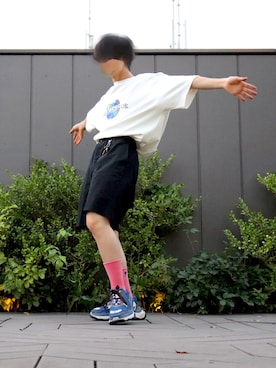 「ADER error（アーダーエラー）のアイテム（レッグウェア）」を使った、あめさん（メンズ・163cm）の秋コーディネート