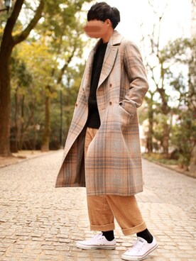 にっしーさん（メンズ・180cm）の冬コーディネート