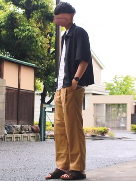 にっしーさん(メンズ・180cm)の春コーディネート
