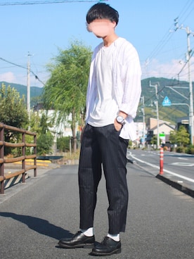 にっしーさん（メンズ・180cm）の夏コーディネート