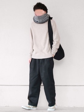 にっしーさん（メンズ・180cm）の冬コーディネート