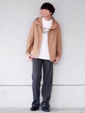 「URBAN RESEARCH Sonny Label（アーバンリサーチサニーレーベル）のアイテム（ジャケット/アウター）」を使った、にっしーさん（メンズ・180cm）の冬コーディネート