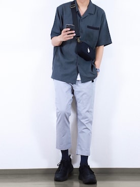 にっしーさん(メンズ・180cm)の春コーディネート