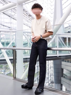 にっしーさん（メンズ・180cm）の夏コーディネート