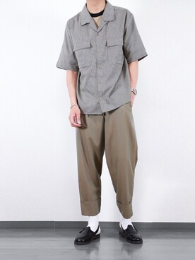 にっしーさん（メンズ・180cm）の夏コーディネート