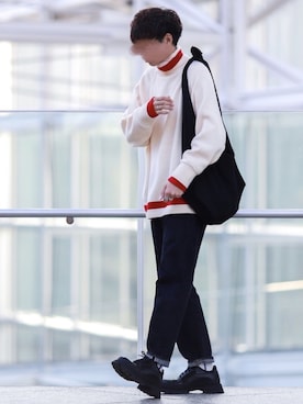 にっしーさん(メンズ・180cm)の冬コーディネート